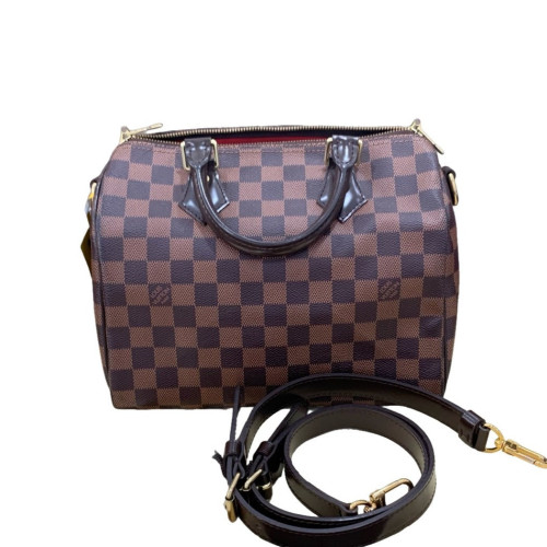 Louis Vuitton Speedy Bandouliere 25 Damier Ebene Brown Louis Vuitton Speedy Bandouliere 25 Damier Ebene Brown