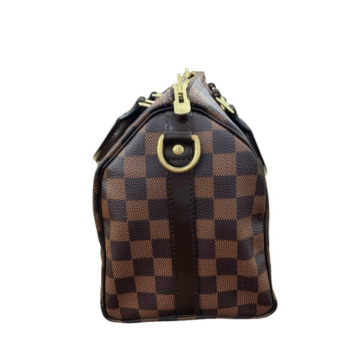 Louis Vuitton Speedy Bandouliere 25 Damier Ebene Brown Louis Vuitton Speedy Bandouliere 25 Damier Ebene Brown