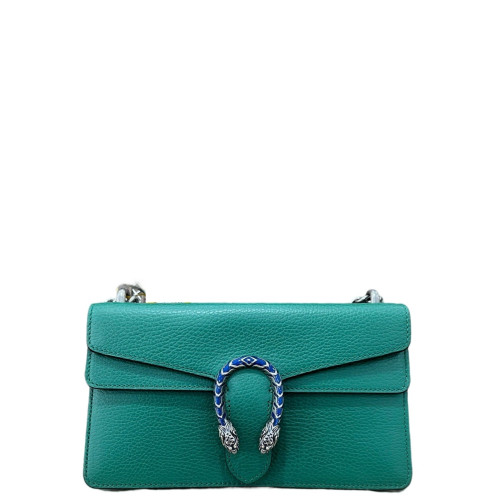 Gucci Meium Dionysus Grained Calfskin Green
