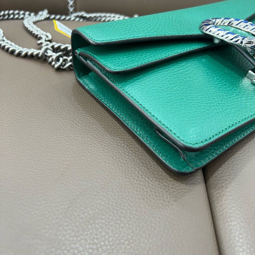 Gucci Meium Dionysus Grained Calfskin Green