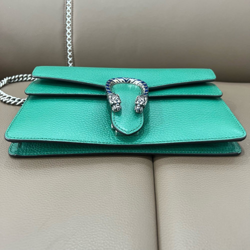 Gucci Meium Dionysus Grained Calfskin Green