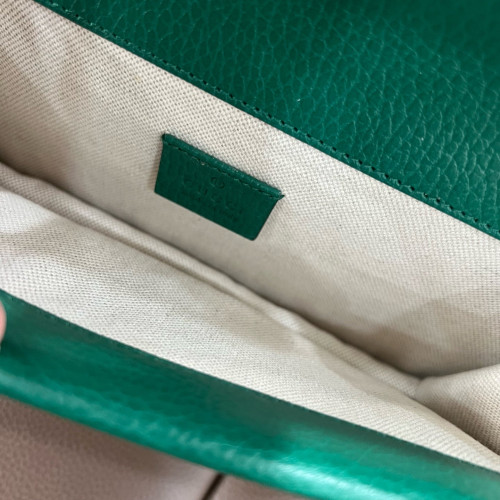 Gucci Meium Dionysus Grained Calfskin Green