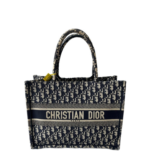 Dior Medium Book Tote Oblique Navy Beige Dior Medium Book Tote Oblique Navy Beige