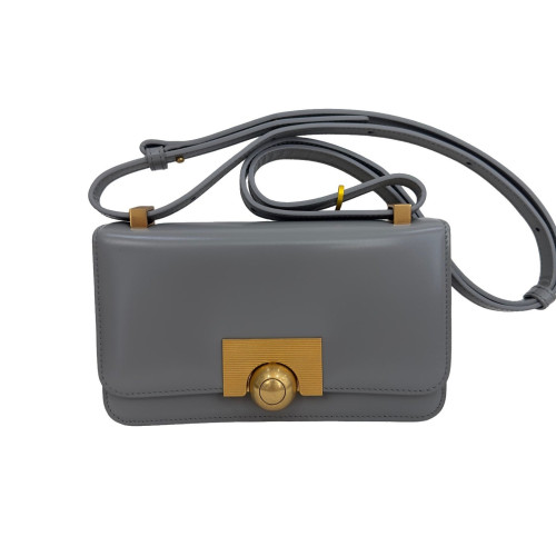 Bottega Veneta Bv Classic Shoulder Bag Calfskin Charcoal