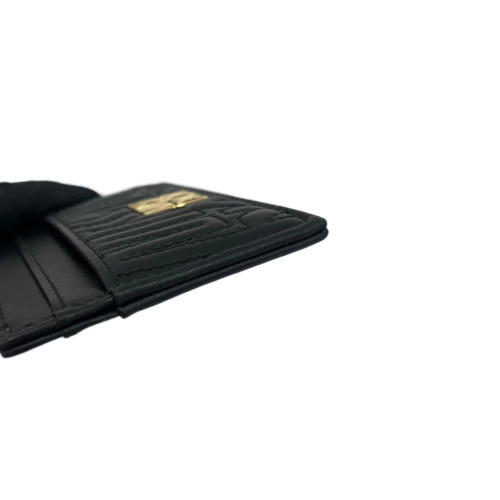 Dior Card Holder Lambskin Black