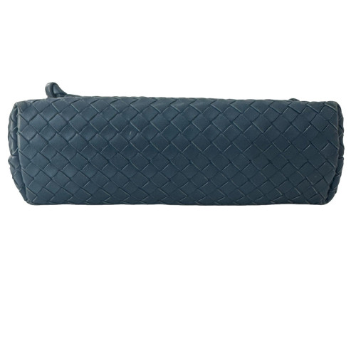 Bottega Veneta Medium Olimpia Shoulder Bag Calfskin Intrecciato Blue Bottega Veneta Medium Olimpia Shoulder Bag Calfskin Intrecciato Blue