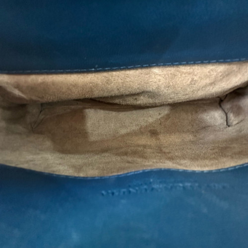 Bottega Veneta Medium Olimpia Shoulder Bag Calfskin Intrecciato Blue Bottega Veneta Medium Olimpia Shoulder Bag Calfskin Intrecciato Blue