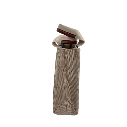 Chloe Tote Bag Canvas Calfskin Beige Brown Black