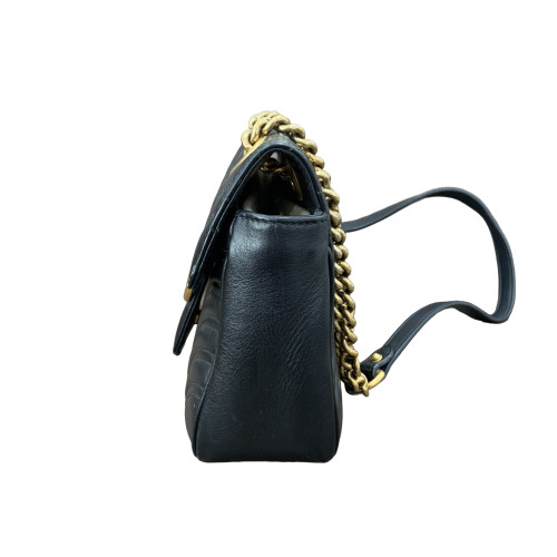 Gucci Small GG Marmont Lambskin Black