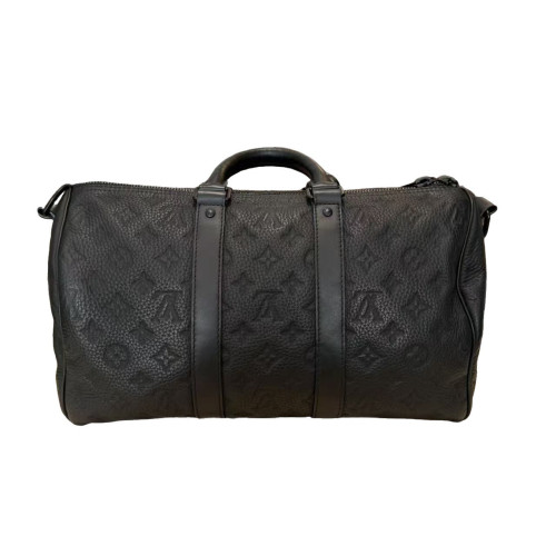 Louis Vuitton Keepall Bandouliere 35 Monogram Empreinte Black