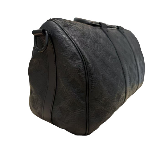 Louis Vuitton Keepall Bandouliere 35 Monogram Empreinte Black