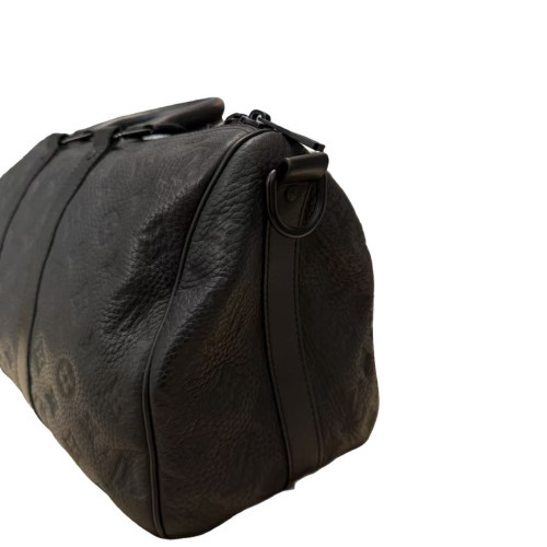 Louis Vuitton Keepall Bandouliere 35 Monogram Empreinte Black