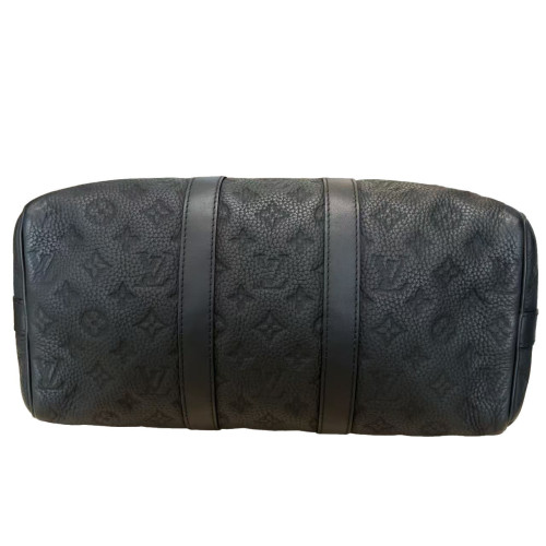 Louis Vuitton Keepall Bandouliere 35 Monogram Empreinte Black