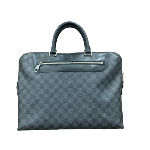 Louis Vuitton Avenue Soft Briefcase Damier Graphite Blue