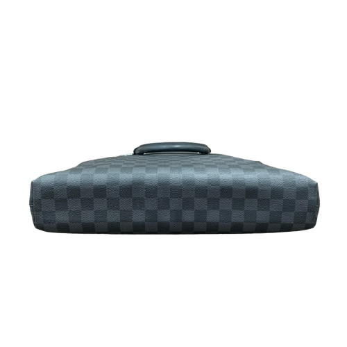 Louis Vuitton Avenue Soft Briefcase Damier Graphite Blue