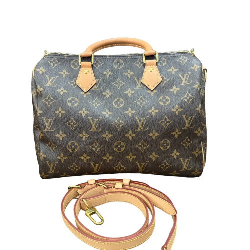 Louis Vuitton Speedy Bandouliere 30 Monogram Brown