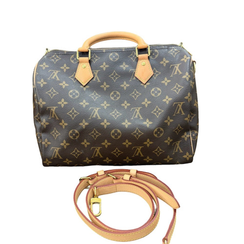 Louis Vuitton Speedy Bandouliere 30 Monogram Brown