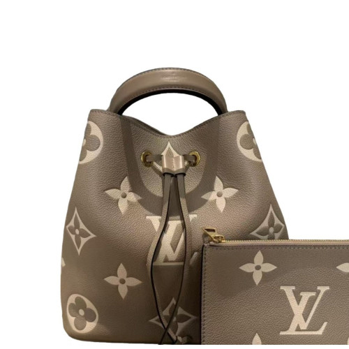 Louis Vuitton Bucket Monogram Empreinte Giant Grey