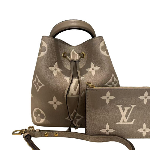Louis Vuitton Bucket Monogram Empreinte Giant Grey