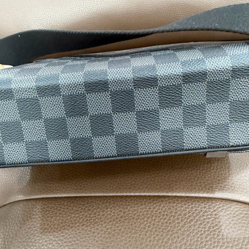 Louis Vuitton Messenger Damier Cobalt Black Blue