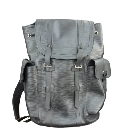 Louis Vuitton Christopher Backpack Epi Black