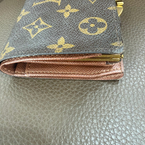 Louis Vuitton Compact Wallet Monogram Grey