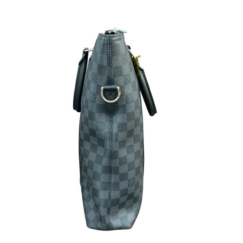 Louis Vuitton Explorer North-South Briefcase Damier Graphite Black Grey