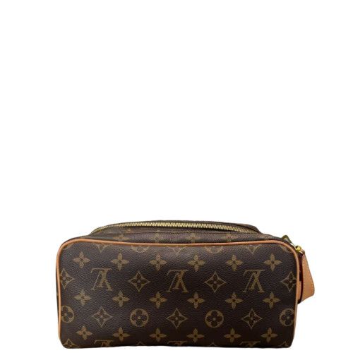 Louis Vuitton Dopp Kit Toilet Pouch Monogram Brown