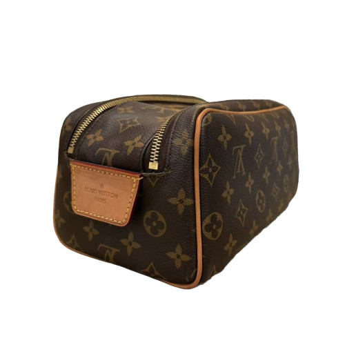 Louis Vuitton Dopp Kit Toilet Pouch Monogram Brown