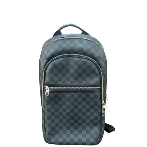 Louis Vuitton Michael Nm Backpack Damier Graphite Black Grey