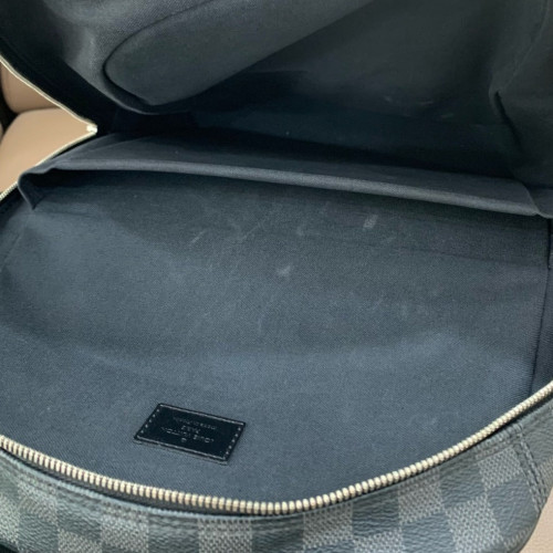 Louis Vuitton Michael Nm Backpack Damier Graphite Black Grey