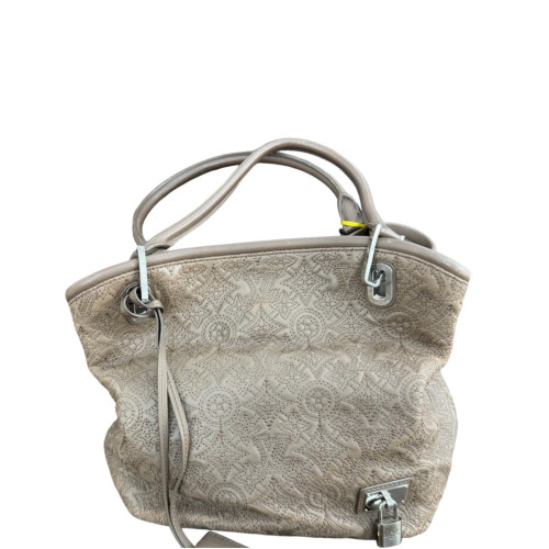 Louis Vuitton Tote Bag Calfskin Grey