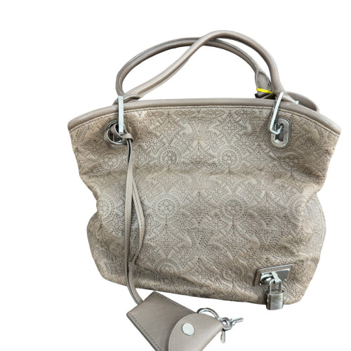 Louis Vuitton Tote Bag Calfskin Grey