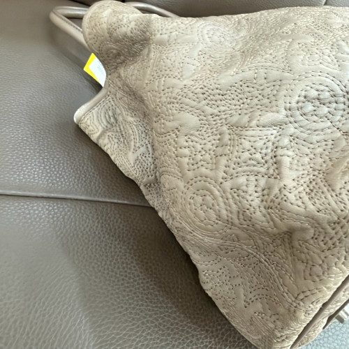 Louis Vuitton Tote Bag Calfskin Grey