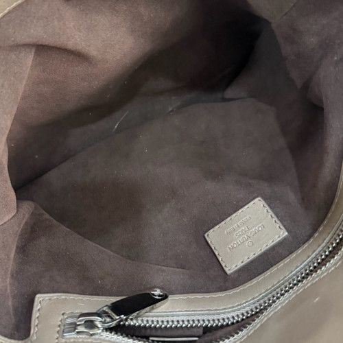 Louis Vuitton Tote Bag Calfskin Grey