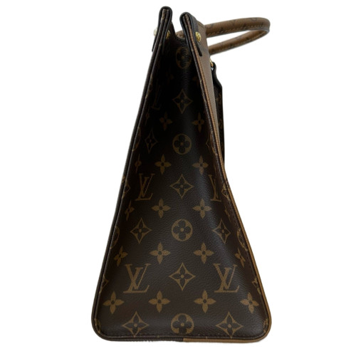 Louis Vuitton Onthego MM Reverse Monogram Giant Brown