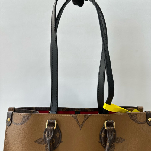 Louis Vuitton Onthego MM Reverse Monogram Giant Brown