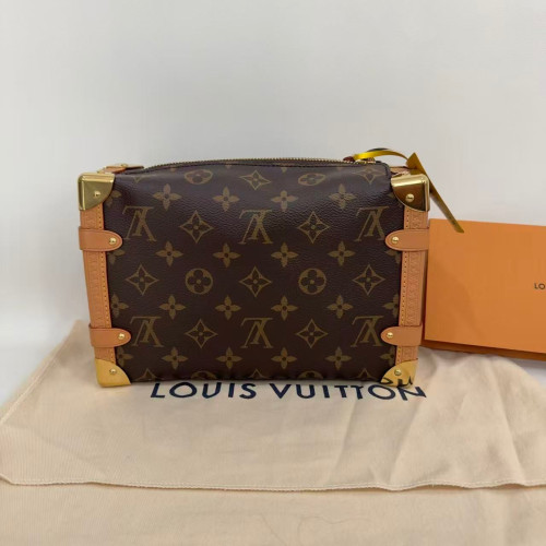Louis Vuitton Side Trunk Mm Monogram Brown