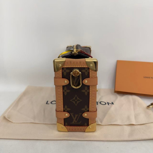 Louis Vuitton Side Trunk Mm Monogram Brown