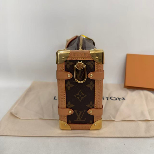 Louis Vuitton Side Trunk Mm Monogram Brown