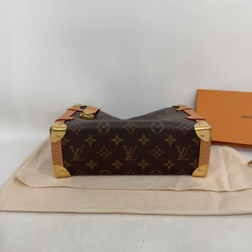 Louis Vuitton Side Trunk Mm Monogram Brown