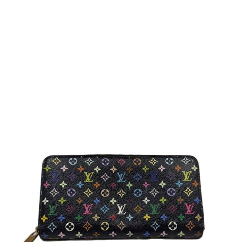 Louis Vuitton Curieuse Long Wallet Monogram Black