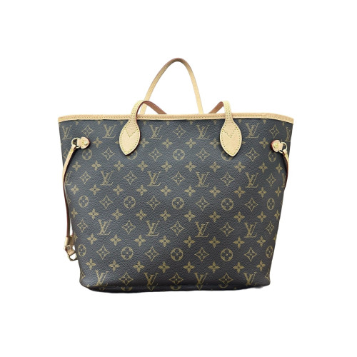 Louis Vuitton Neverfull MM Monogram Brown Louis Vuitton Neverfull MM Monogram Brown