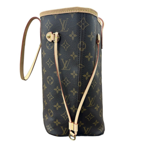 Louis Vuitton Neverfull MM Monogram Brown Louis Vuitton Neverfull MM Monogram Brown