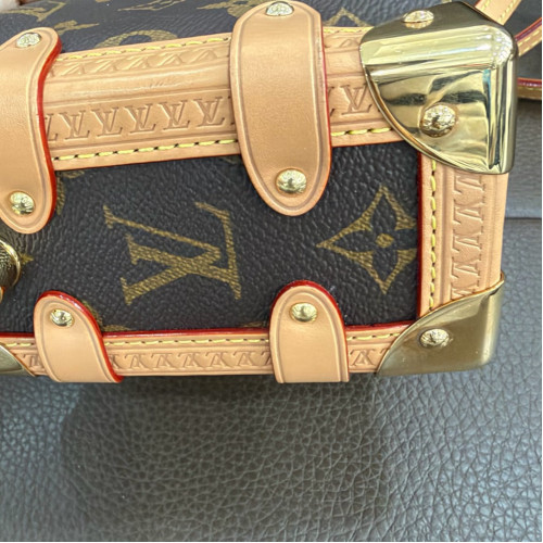 Louis Vuitton Side Trunk Pm Monogram Brown