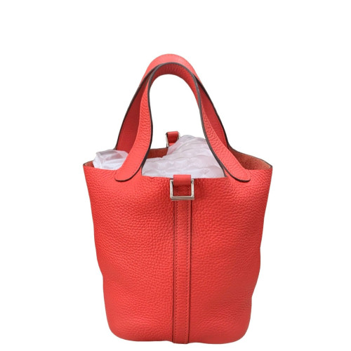 Hermes Picotin 18 Taurillon Clemence T5 Rose Jaipur Hermes Picotin 18 Taurillon Clemence T5 Rose Jaipur