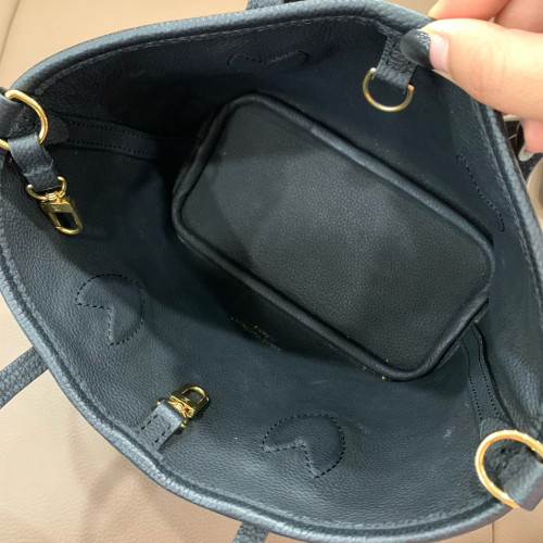Louis Vuitton Neverfull BB Monogram Dark Brown Light Brown