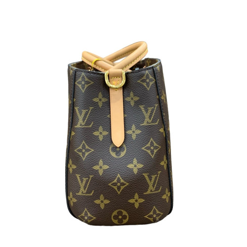 Louis Vuitton Montaigne BB Monogram Dark Brown Light Brown