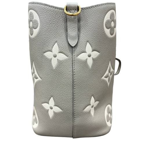 Louis Vuitton Neonoe MM Monogram Empreinte Giant Grey White