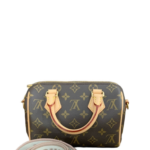 Louis Vuitton Speedy Bandouliere 20 Monogram Brown